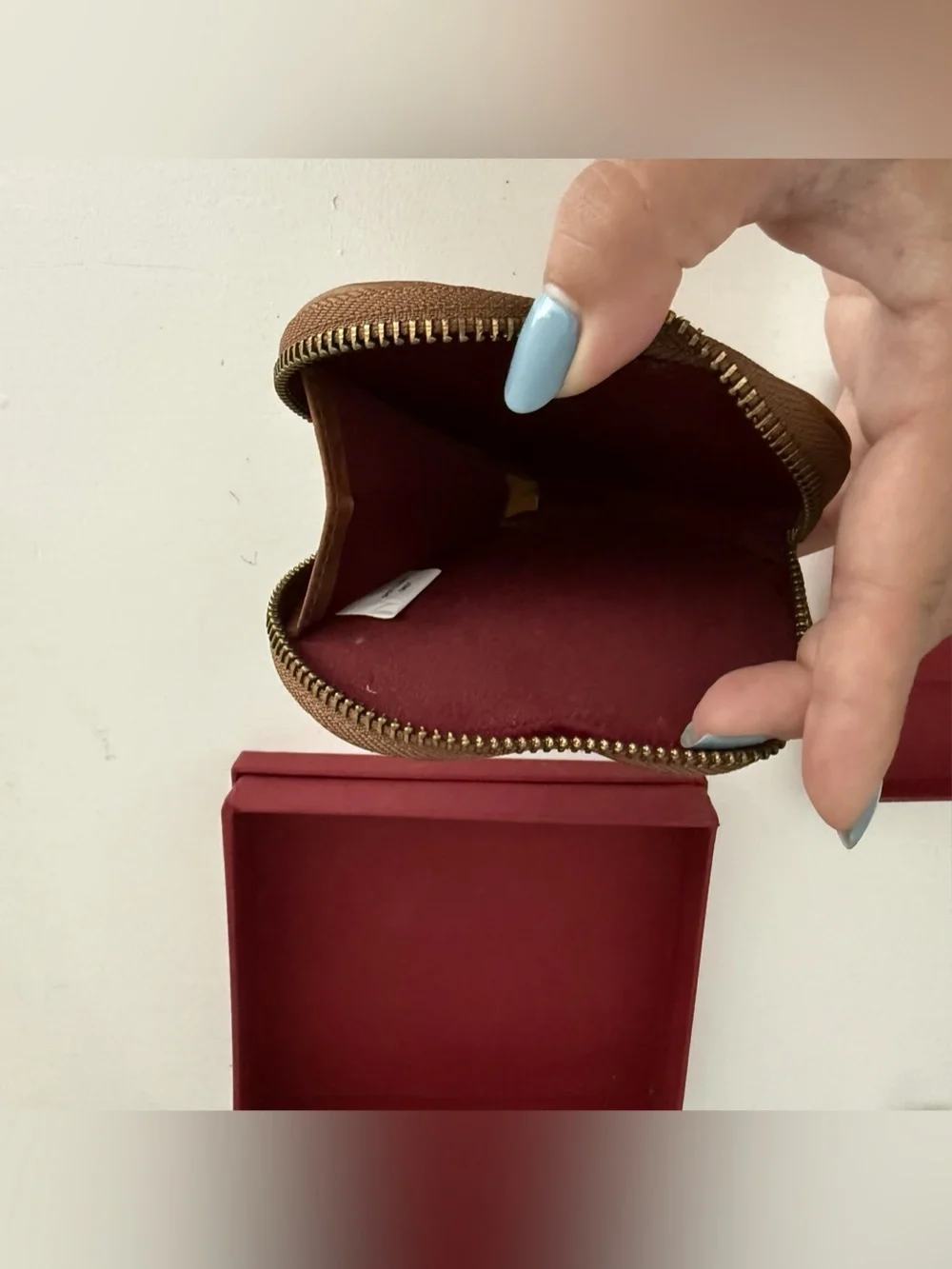 LOYAL WEST CUPID COIN POUCH - HANDTOOLED LEATHER